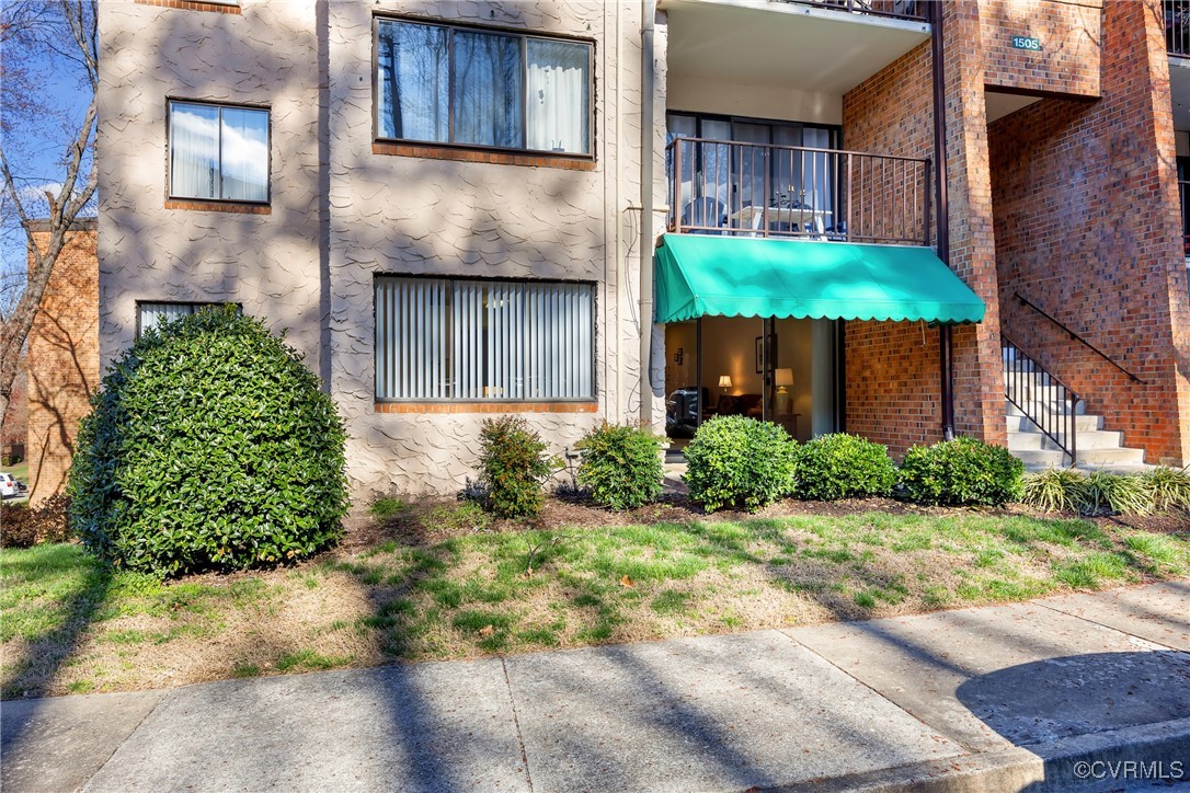 1505 Regency Woods Road, Unit 101 Henrico, VA 23238 - Photo 1 of 25 View of front of property including patio