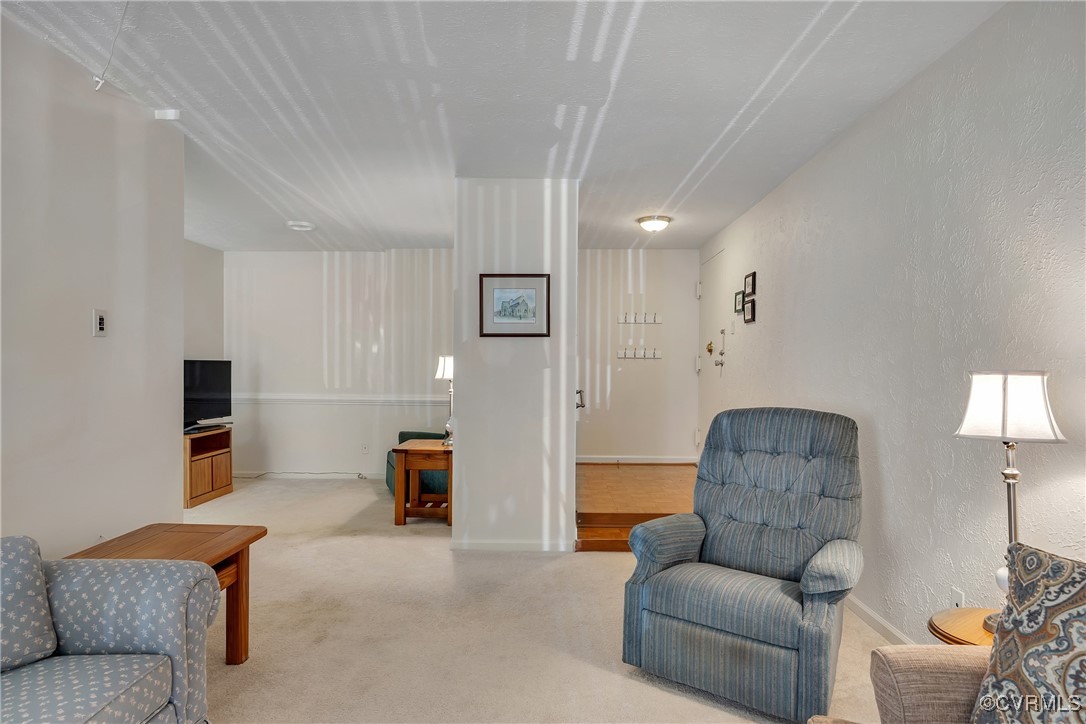 1505 Regency Woods Road, Unit 101 Henrico, VA 23238 - Photo 8 of 25 View of living room, sitting area, and foyer