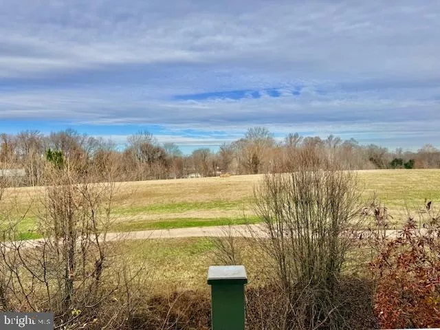 a view of a lake with a city
