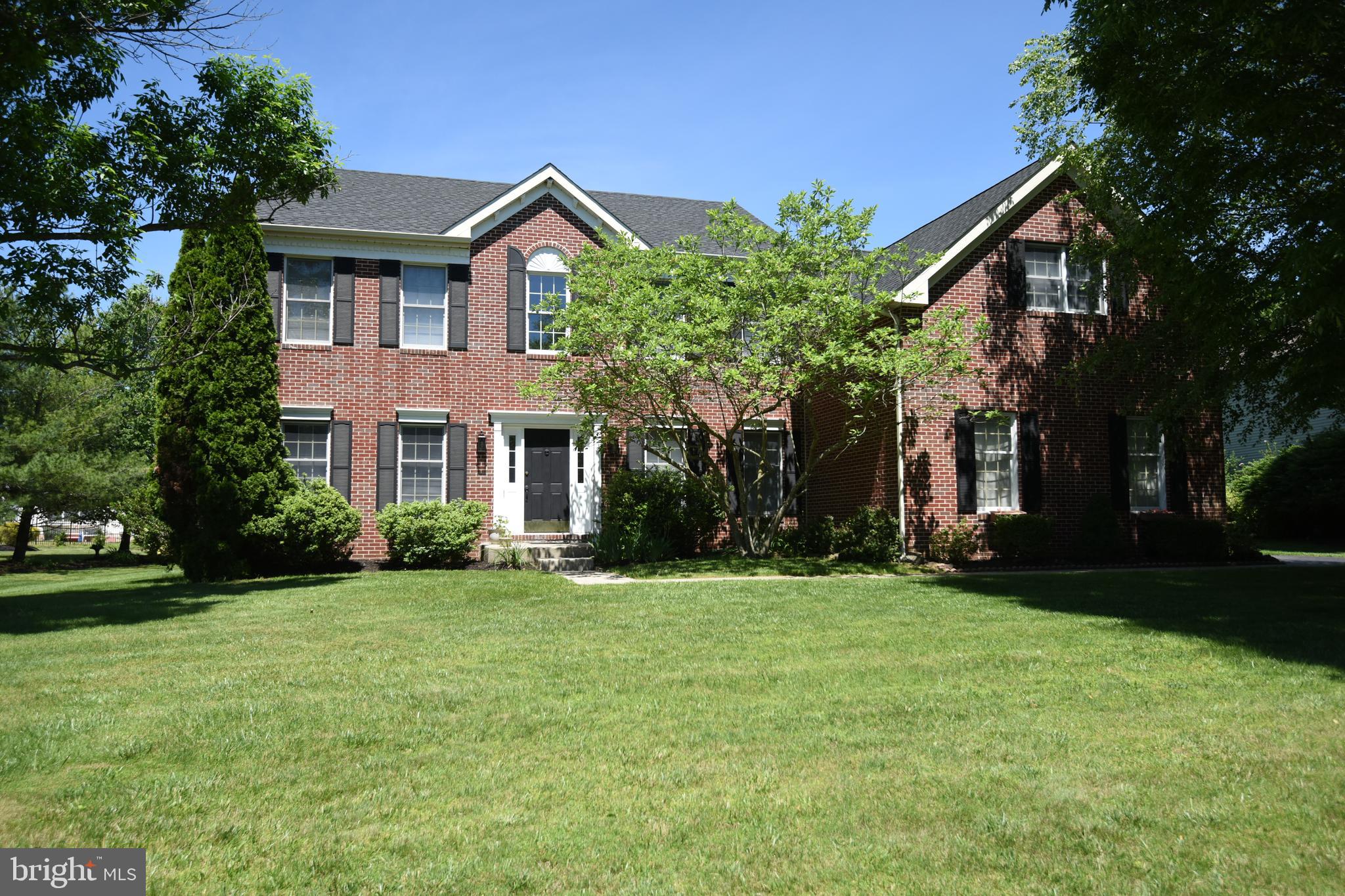 4900 Redfield Road Doylestown, PA 18902 - Photo 2 of 12 Front Exterior With Brick Facade