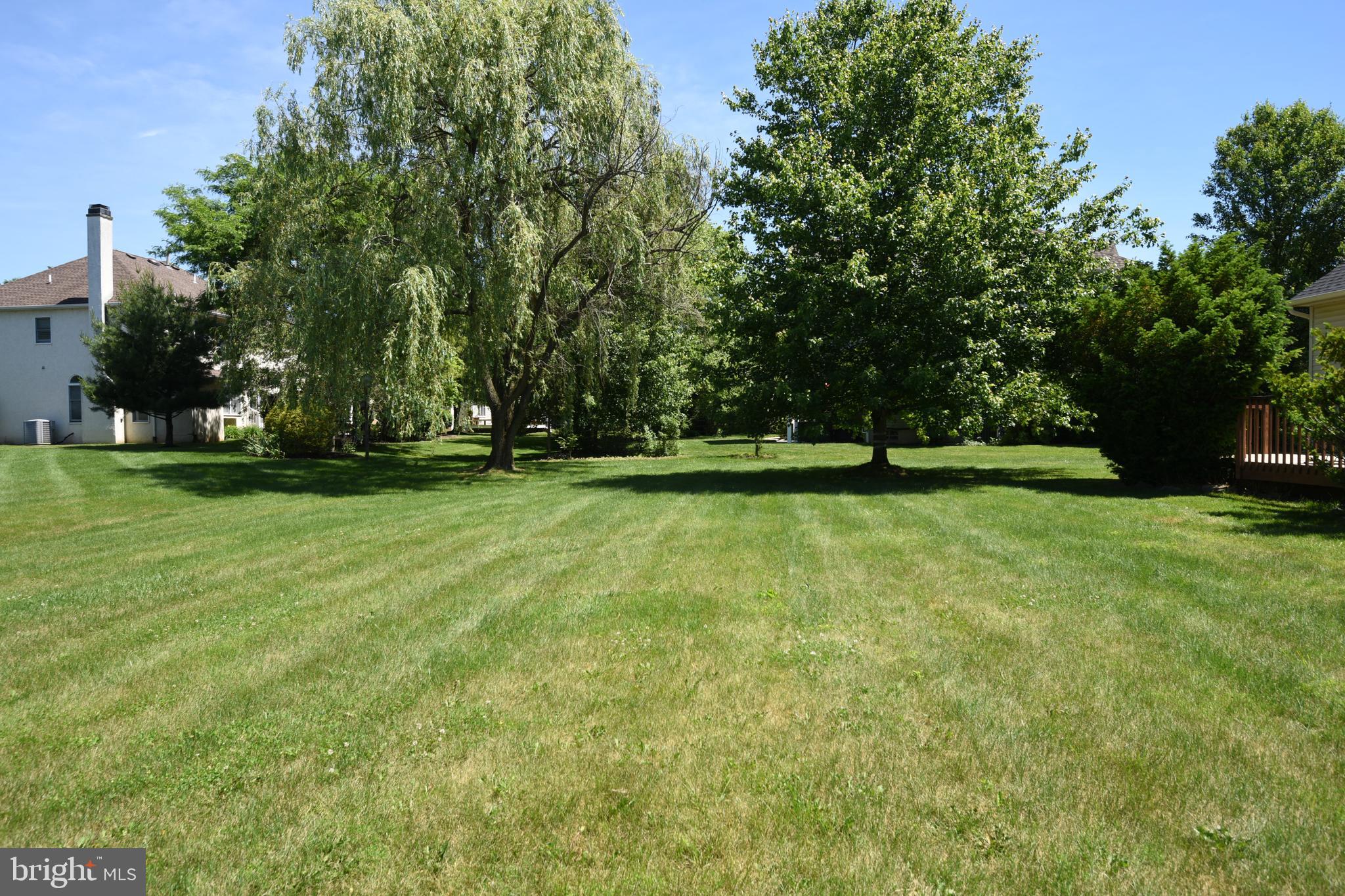 4900 Redfield Road Doylestown, PA 18902 - Photo 5 of 12 Spacios Open And Flat Backyard