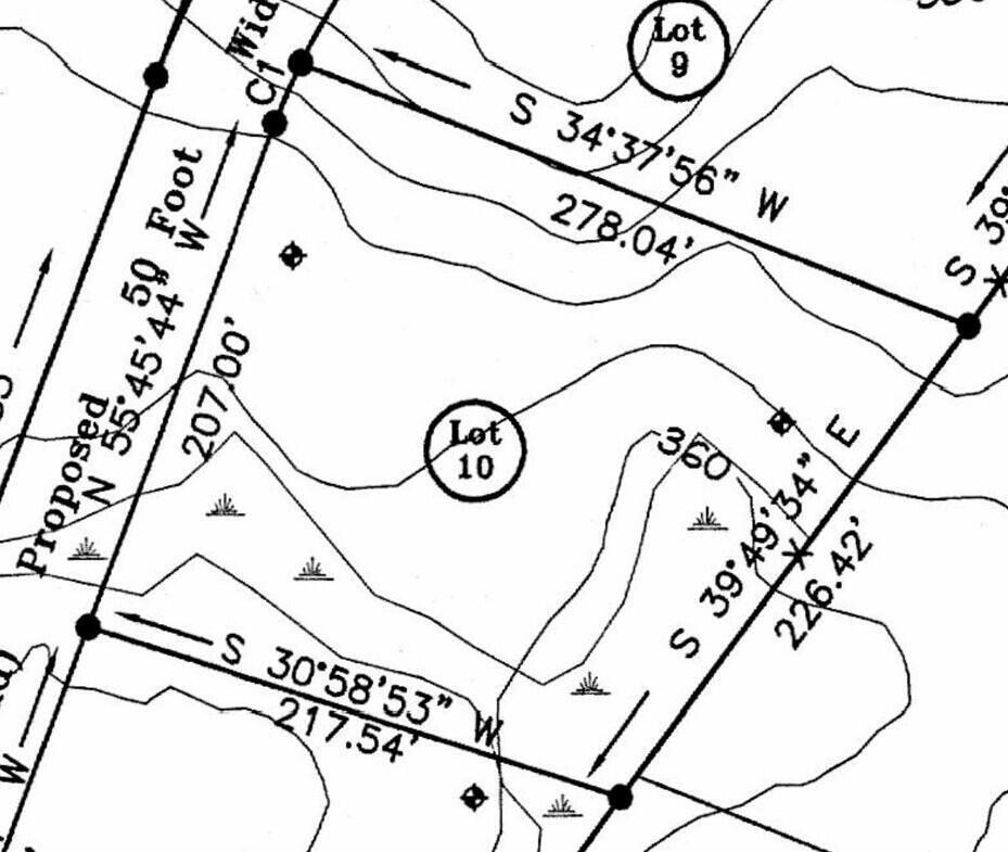 Lot #10 Pine Hill Road Palermo, ME 04354 - Photo 3 of 4 Lot 10 Survey