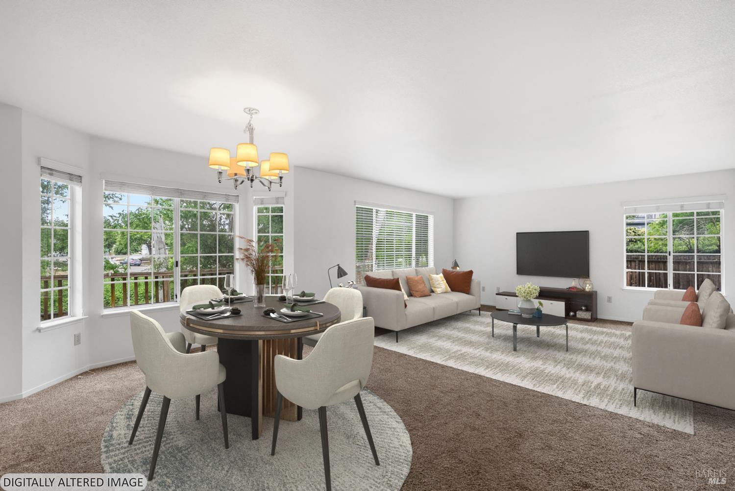 2319 Jennings Avenue Santa Rosa, CA 95401 - Photo 2 of 34 Living room with virtual staging.