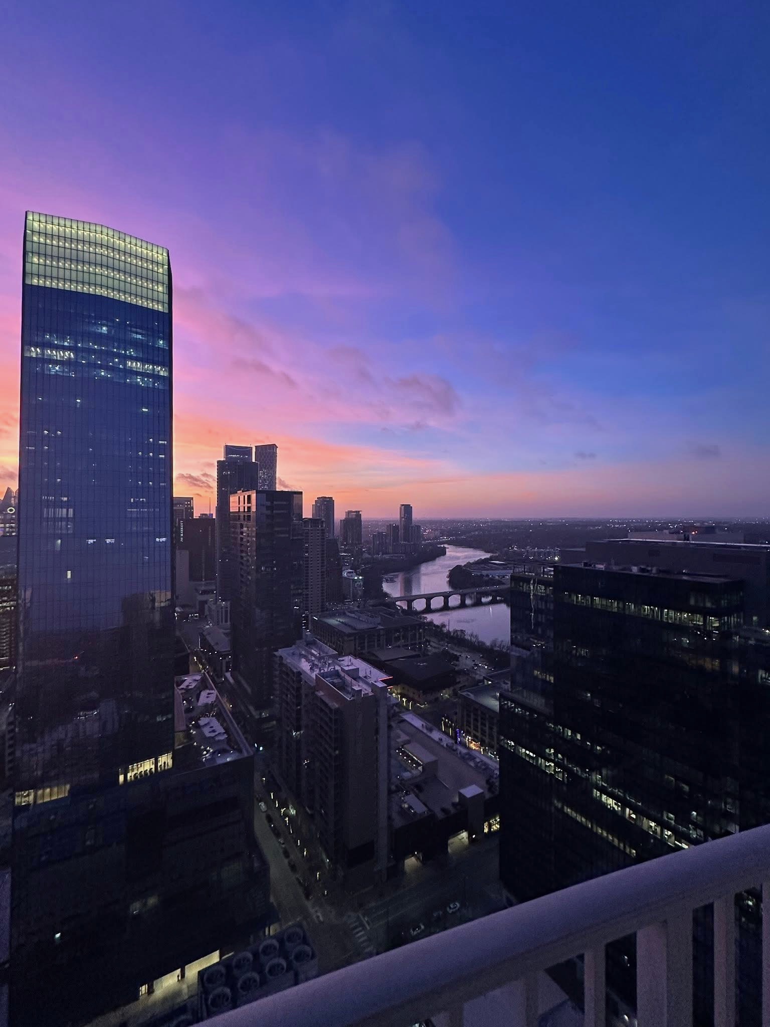 360 Nueces Street, Unit 4009 Austin, TX 78701 - Photo 39 of 40 Skyline view featuring a nearby body of water