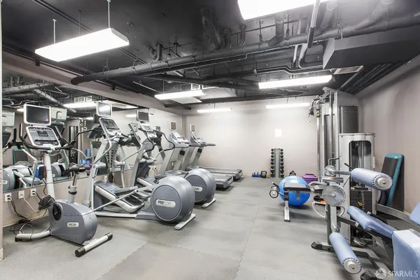a view of gym