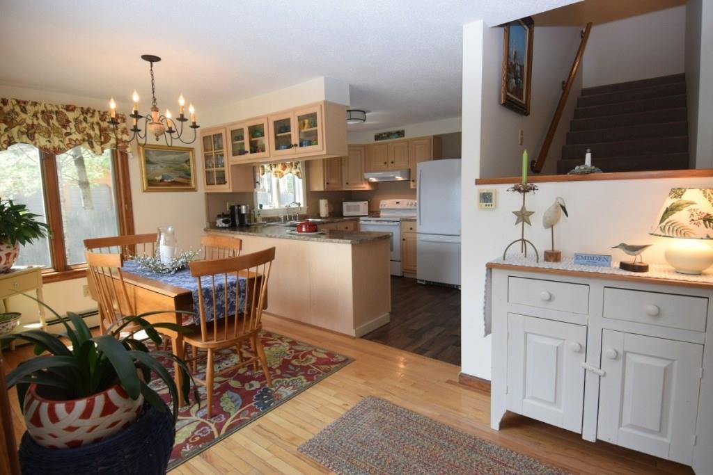 1717 Embden Pond Road Embden, ME 04958 - Photo 7 of 42 Dining room and kitchen