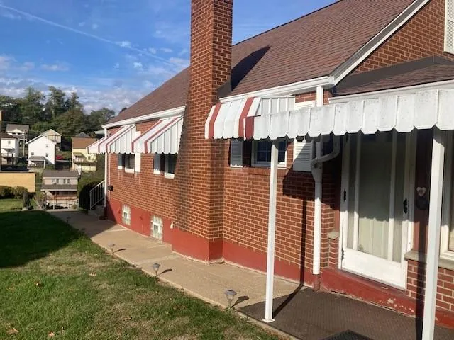 a view of outdoor space with garden