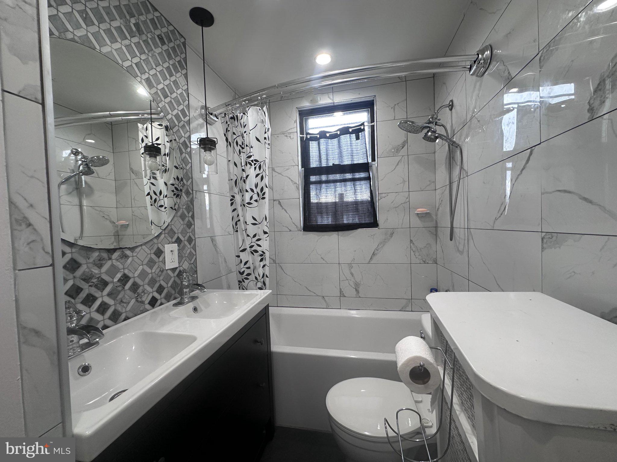 1154 Brill Street Philadelphia, PA 19124 - Photo 26 of 47 Modern second floor bathroom