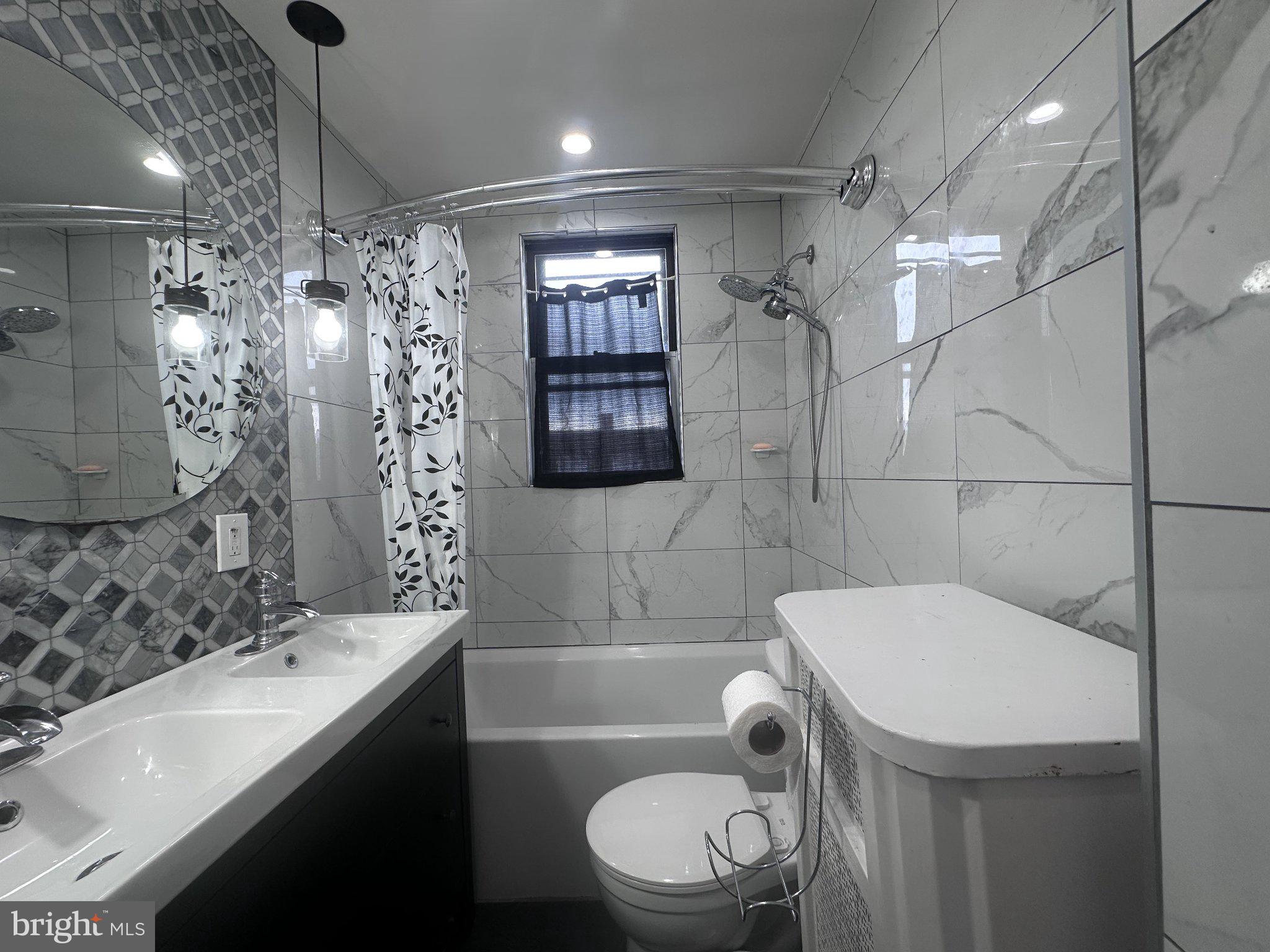 1154 Brill Street Philadelphia, PA 19124 - Photo 27 of 47 Modern second floor bathroom