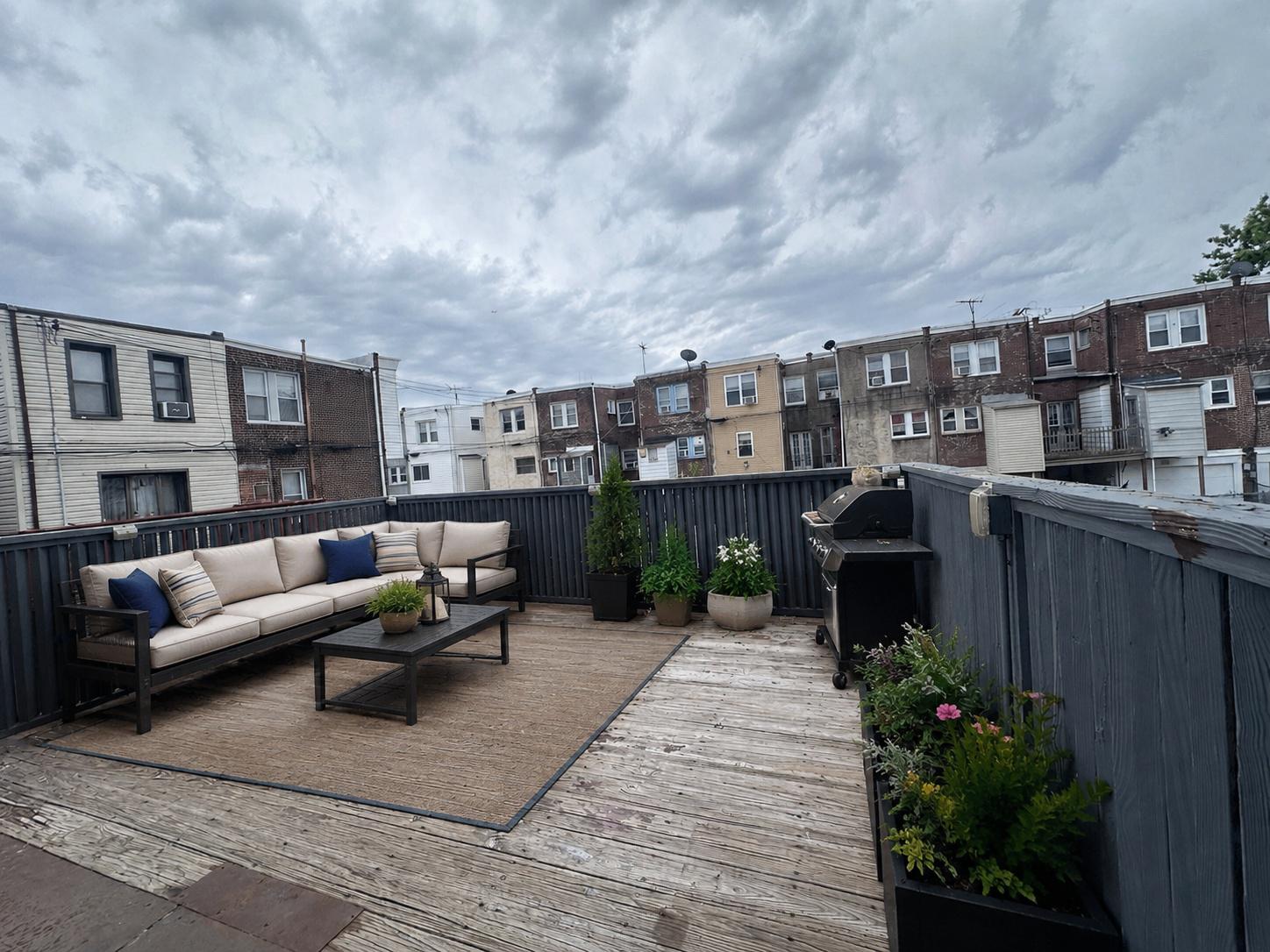 1154 Brill Street Philadelphia, PA 19124 - Photo 41 of 47 VIRTUALLY STAGED deck using AI