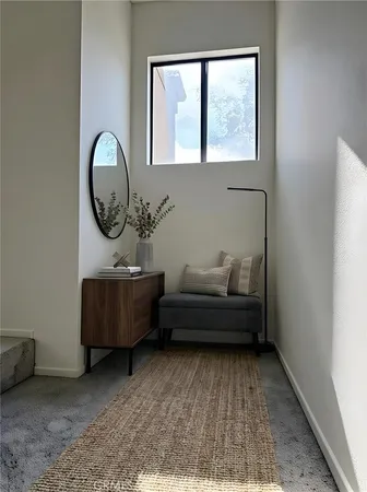 a room with toys and a window