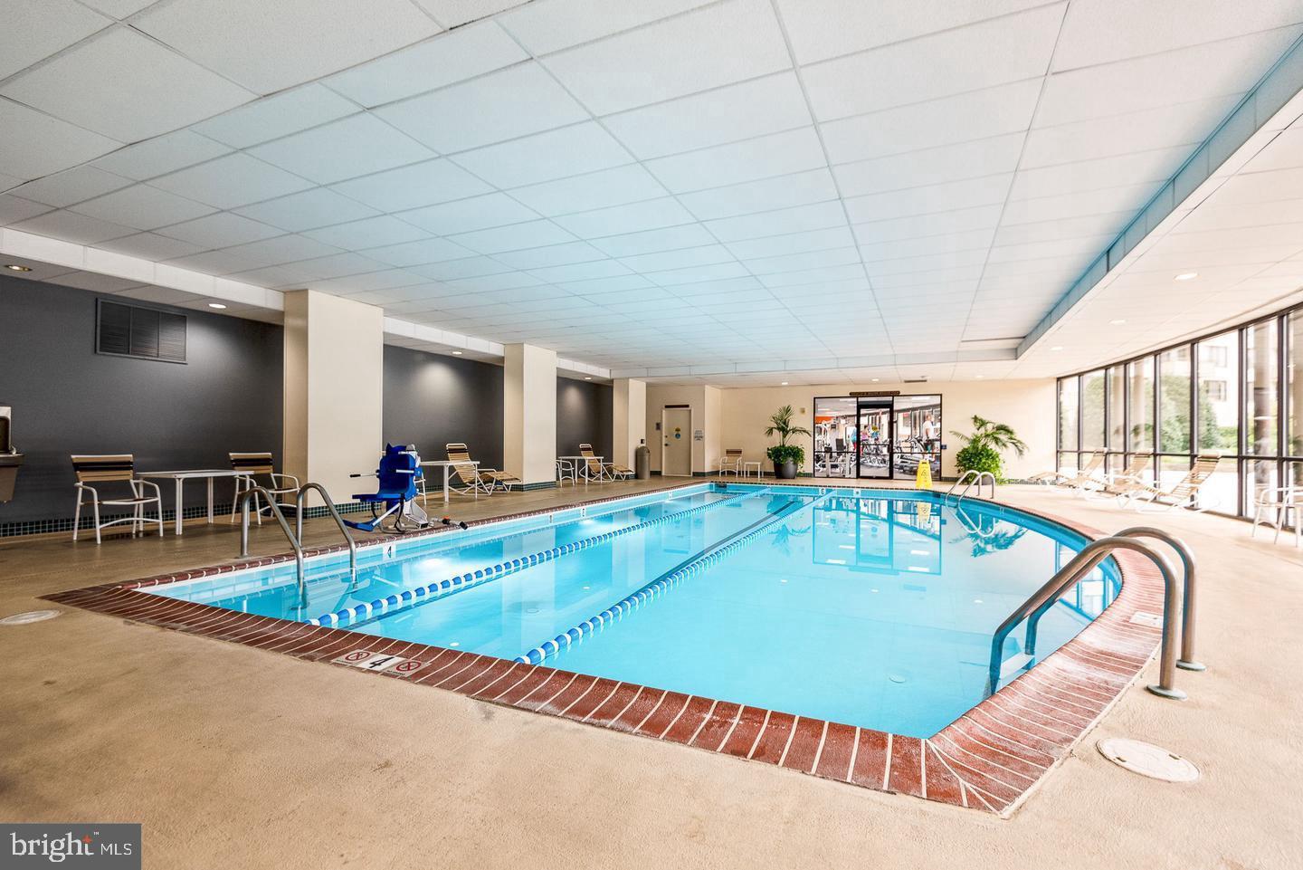 5225 Pooks Hill Road, Unit C29N Bethesda, MD 20814 - Photo 41 of 54 Indoor heated swimming pool.