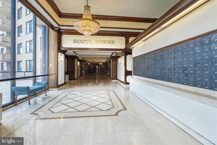 5225 Pooks Hill Road, Unit C29N Bethesda, MD 20814 - Photo 48 of 54 Lobby and Mail Bank