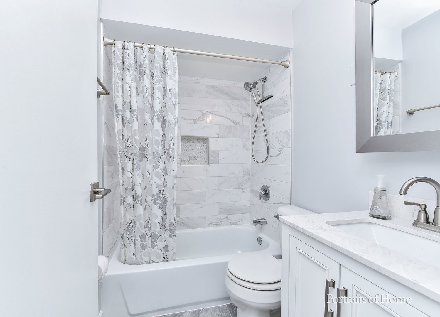 6630 South Brainard Avenue, Unit 203 Countryside, IL 60525 - Photo 15 of 22 a bathroom with a sink toilet and shower