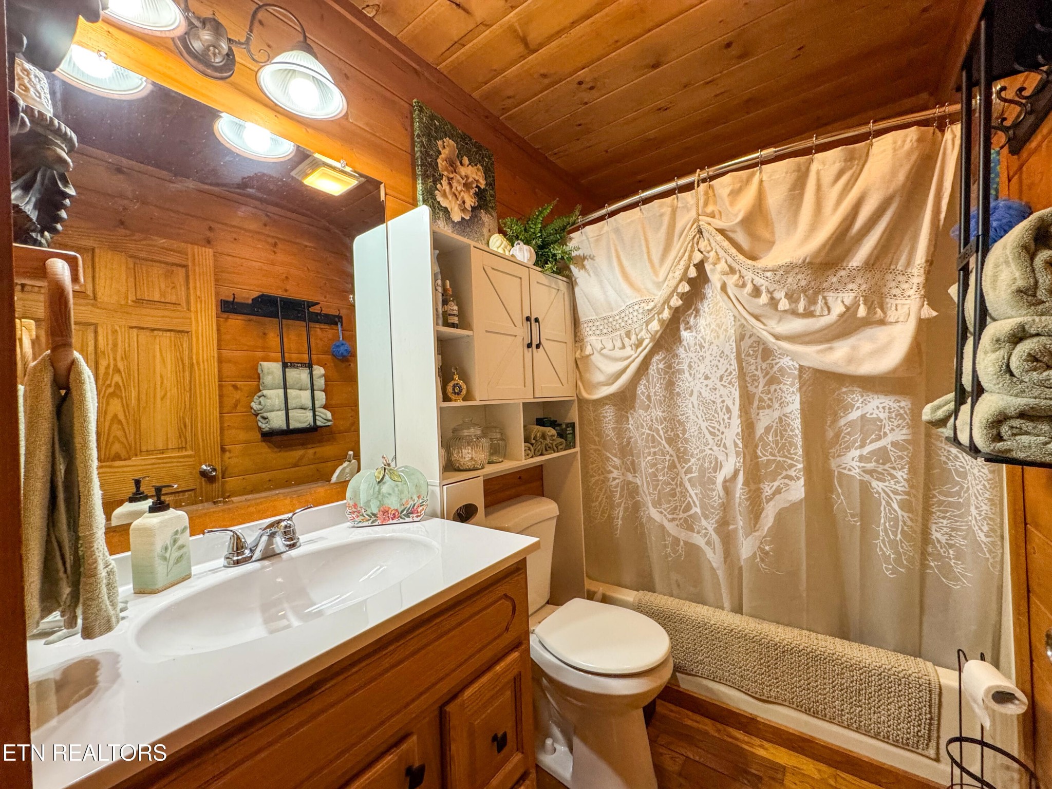390 John J Smith Road Oneida, TN 37841 - Photo 24 of 56 a bathroom with a sink and mirror