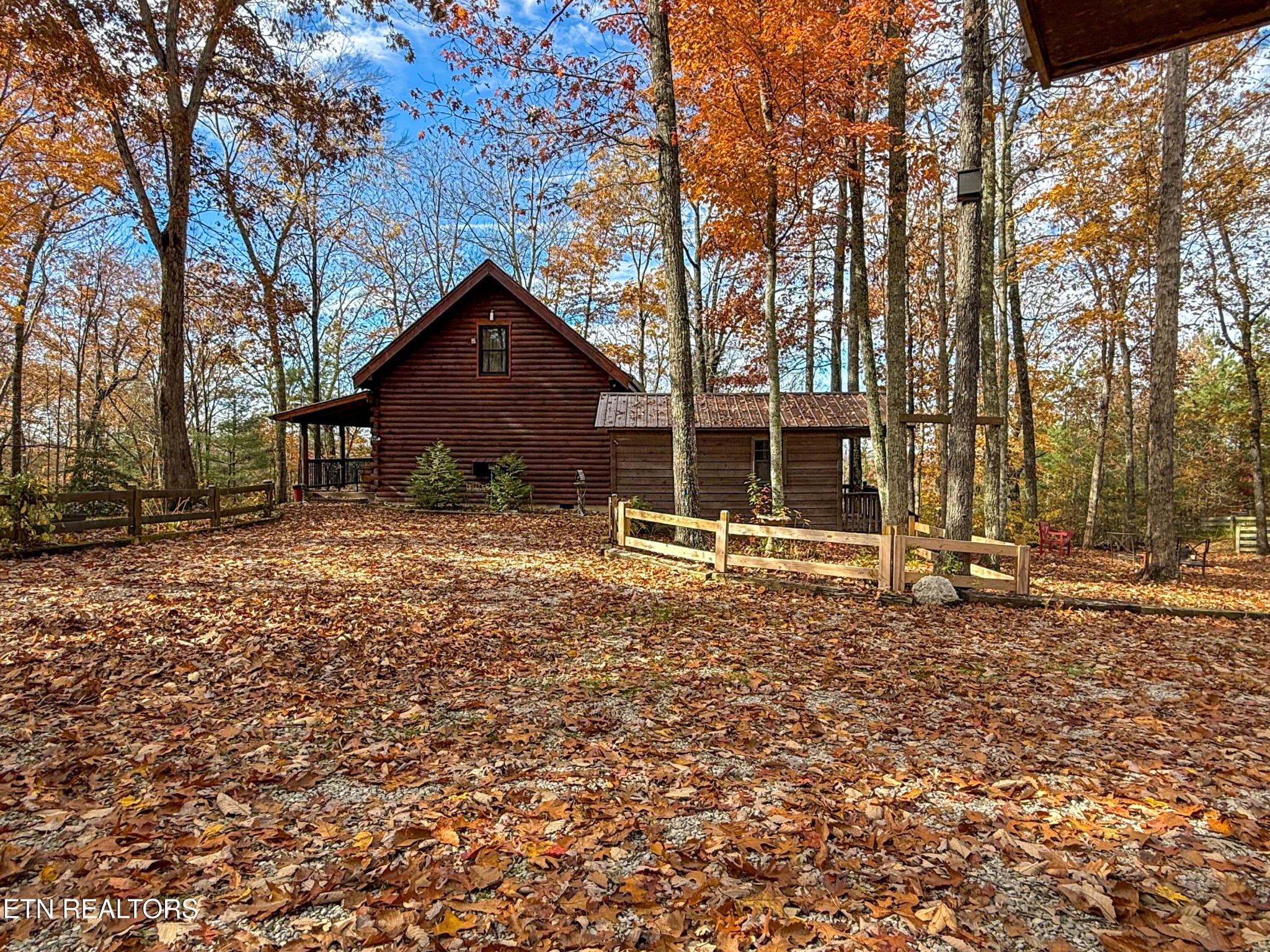 390 John J Smith Road Oneida, TN 37841 - Photo 30 of 56 a backyard of a house with lots of green space
