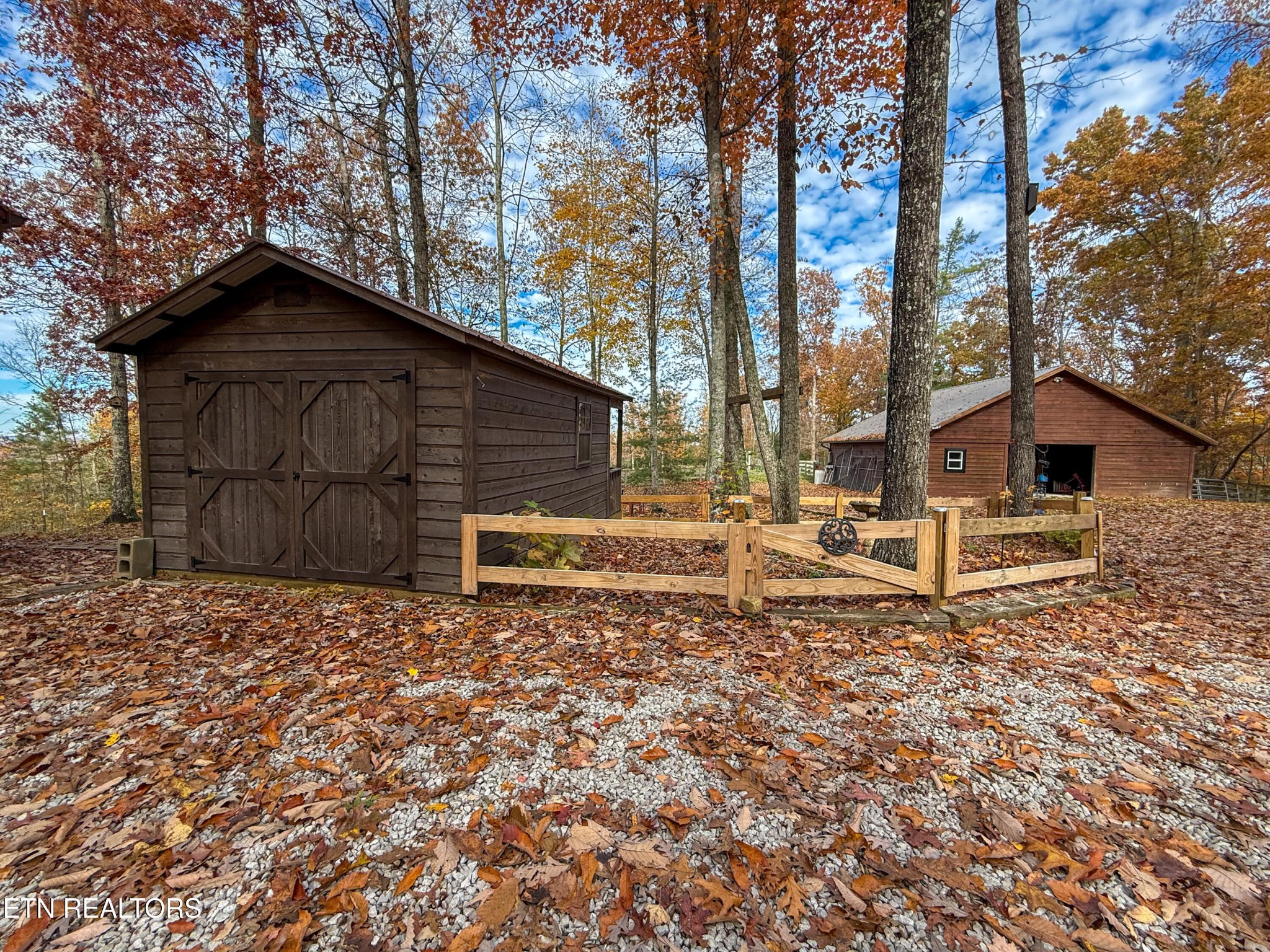 390 John J Smith Road Oneida, TN 37841 - Photo 41 of 56 a backyard of a house with lots of green space