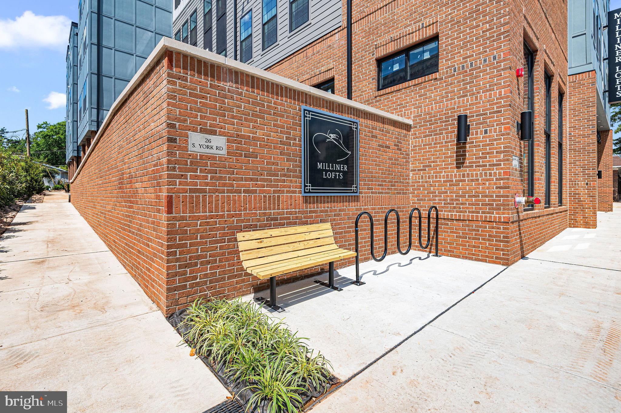 26 South York Road, Unit 208 Hatboro, PA 19040 - Photo 32 of 52 a view of a patio with a outdoor seating