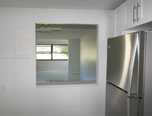 a view of empty room