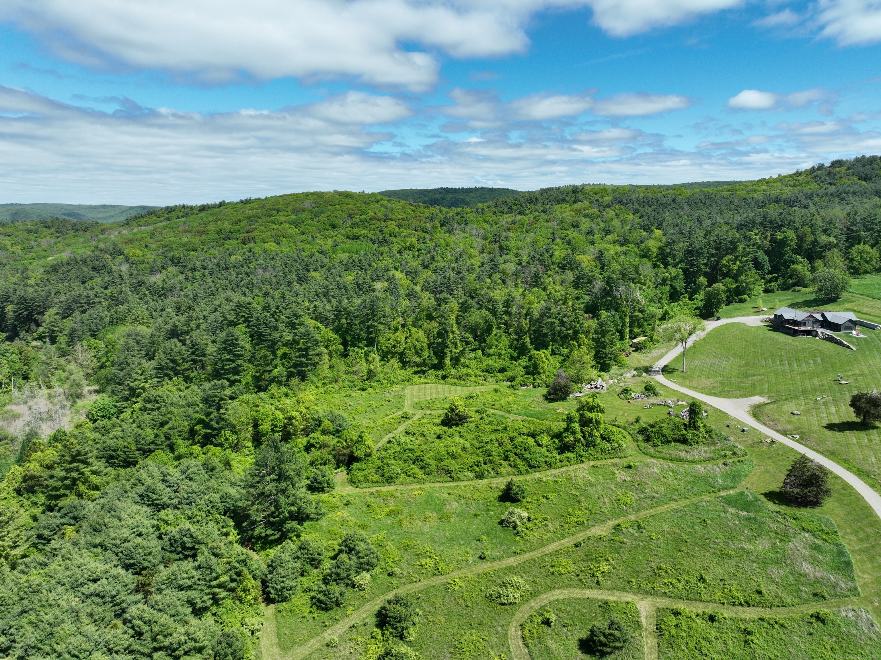 10 Red Mountain Road Salisbury, CT 06039 - Photo 6 of 7 a view of a big yard with large trees