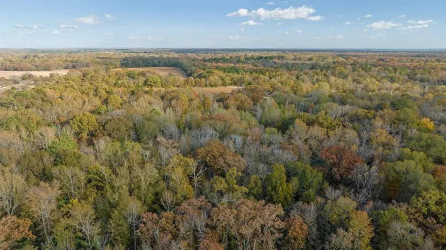 a view of a lake with mountains in the background