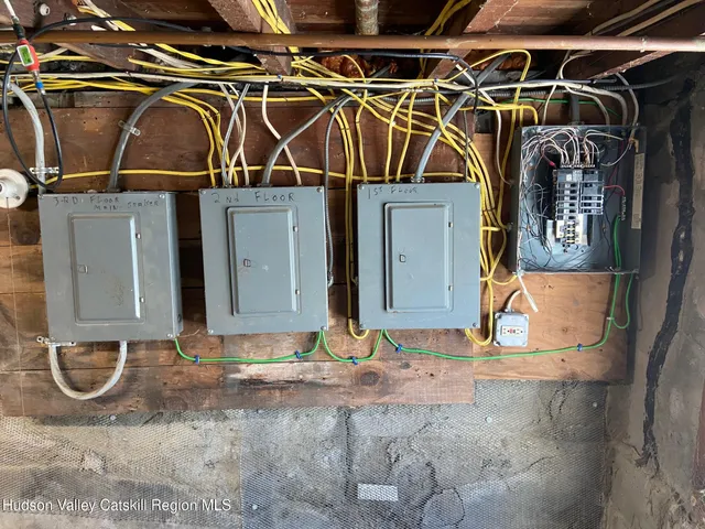 a view of a room with door