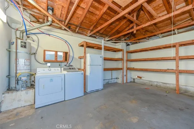 a view of a storage & utility room