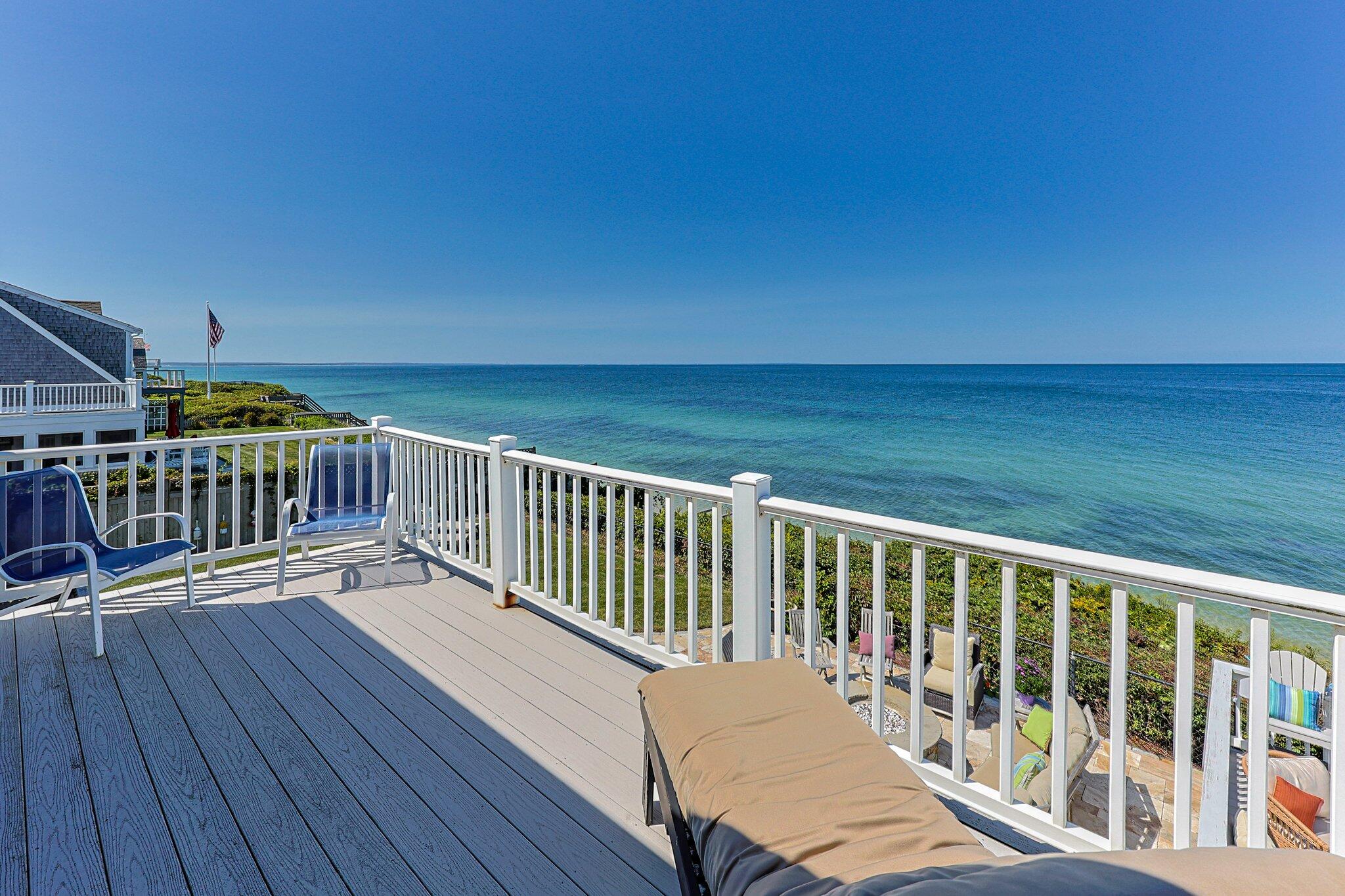 80 Hiram Pond Road Dennis, MA 02638 - Photo 30 of 82 a view of balcony with wooden floor and fence