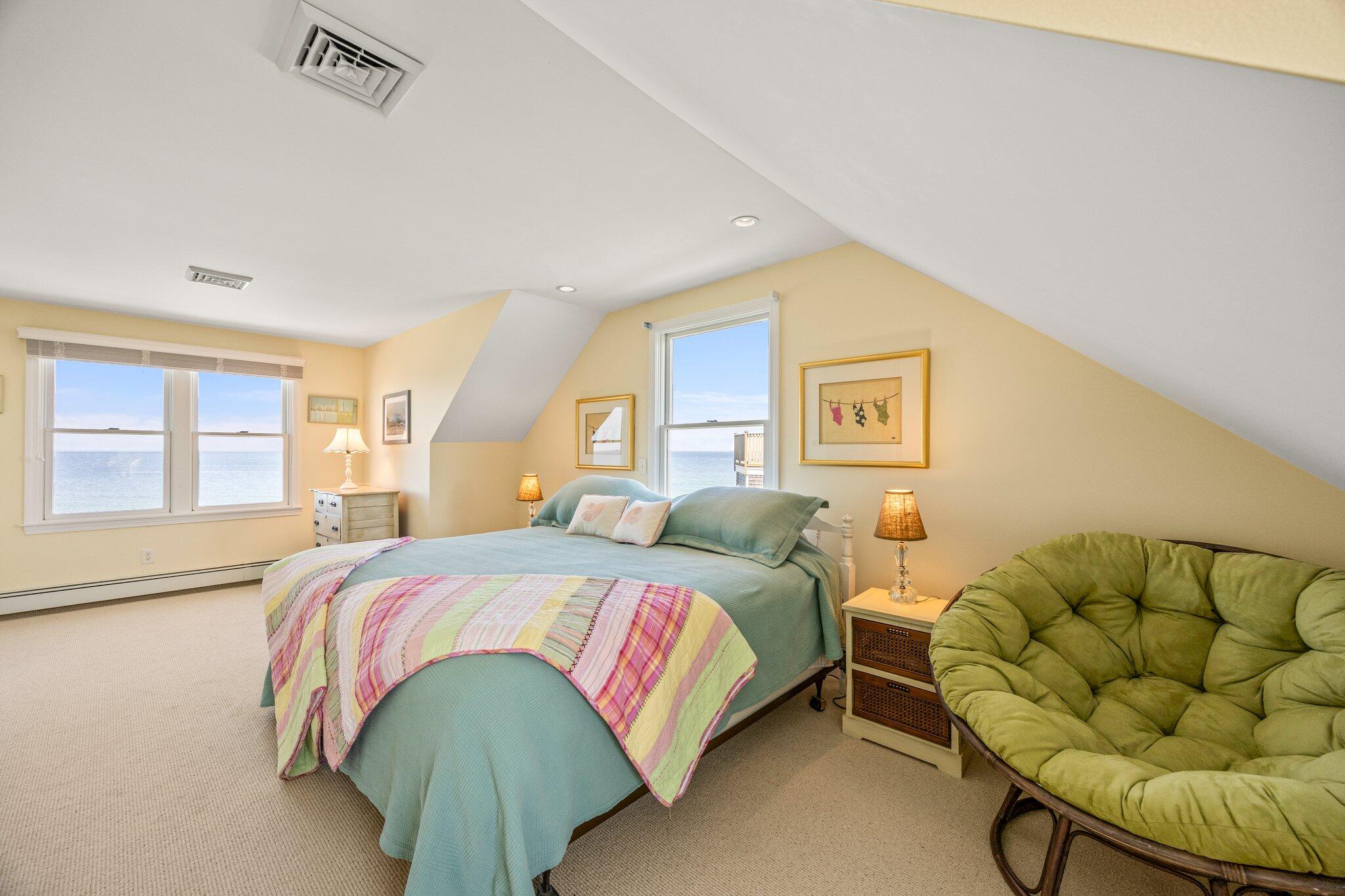 80 Hiram Pond Road Dennis, MA 02638 - Photo 34 of 82 a bedroom with a bed and couch