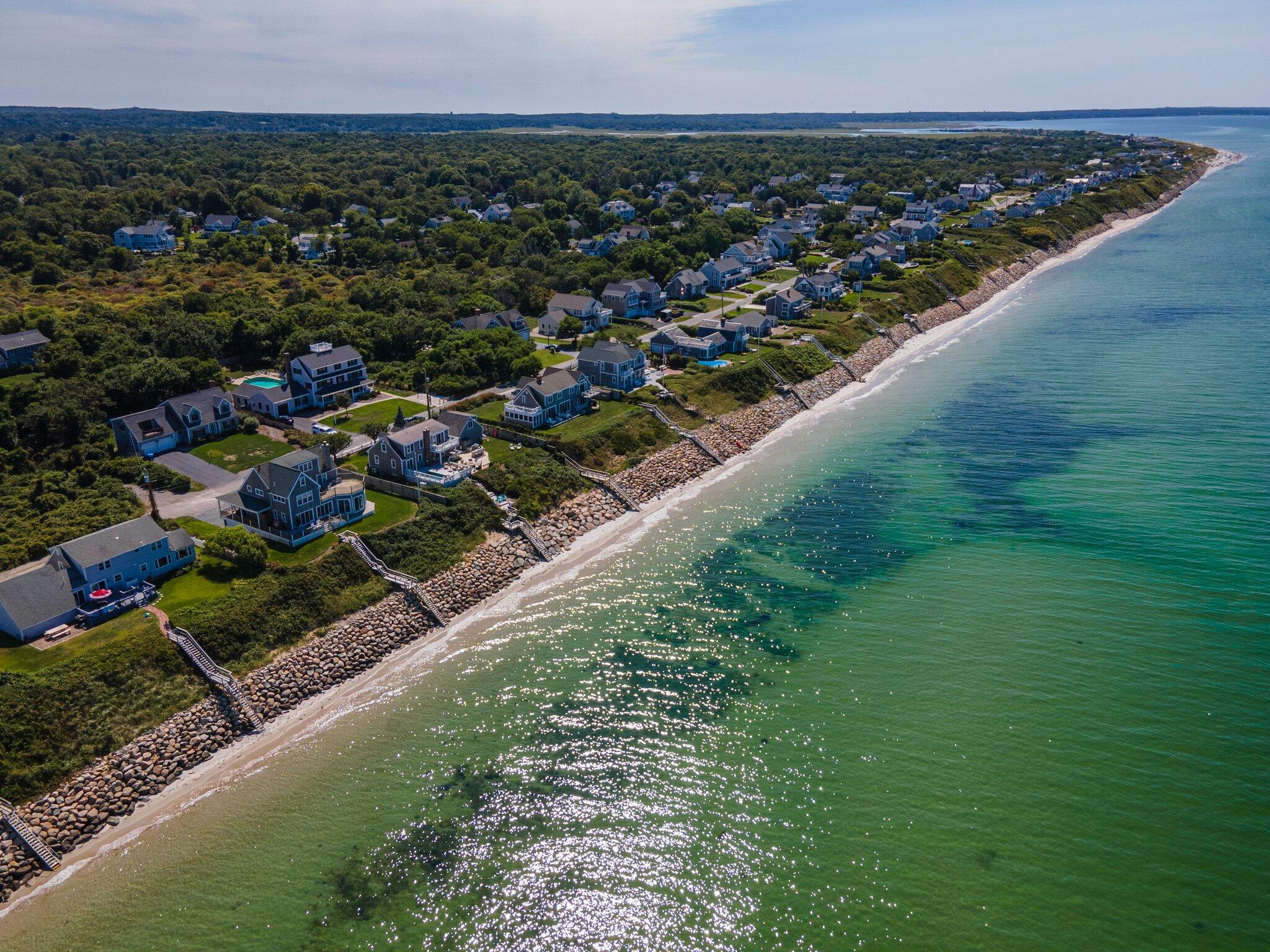 80 Hiram Pond Road Dennis, MA 02638 - Photo 65 of 82 an aerial view of residential houses with outdoor space
