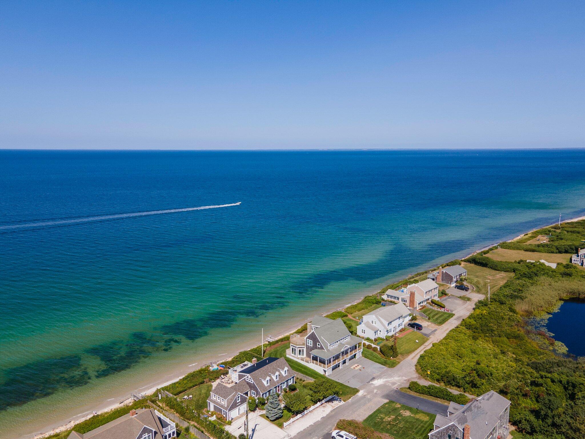 80 Hiram Pond Road Dennis, MA 02638 - Photo 71 of 82 a view of an ocean from a balcony