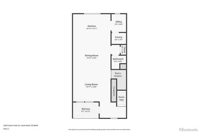$510,000 | 1526 Castle Creek Circle, Castle Rock, CO 80104