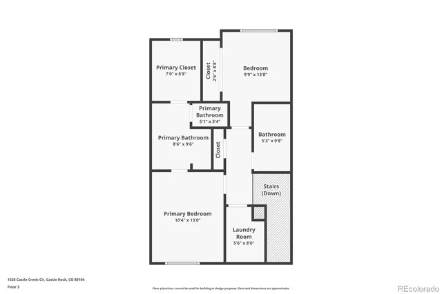 $510,000 | 1526 Castle Creek Circle, Castle Rock, CO 80104