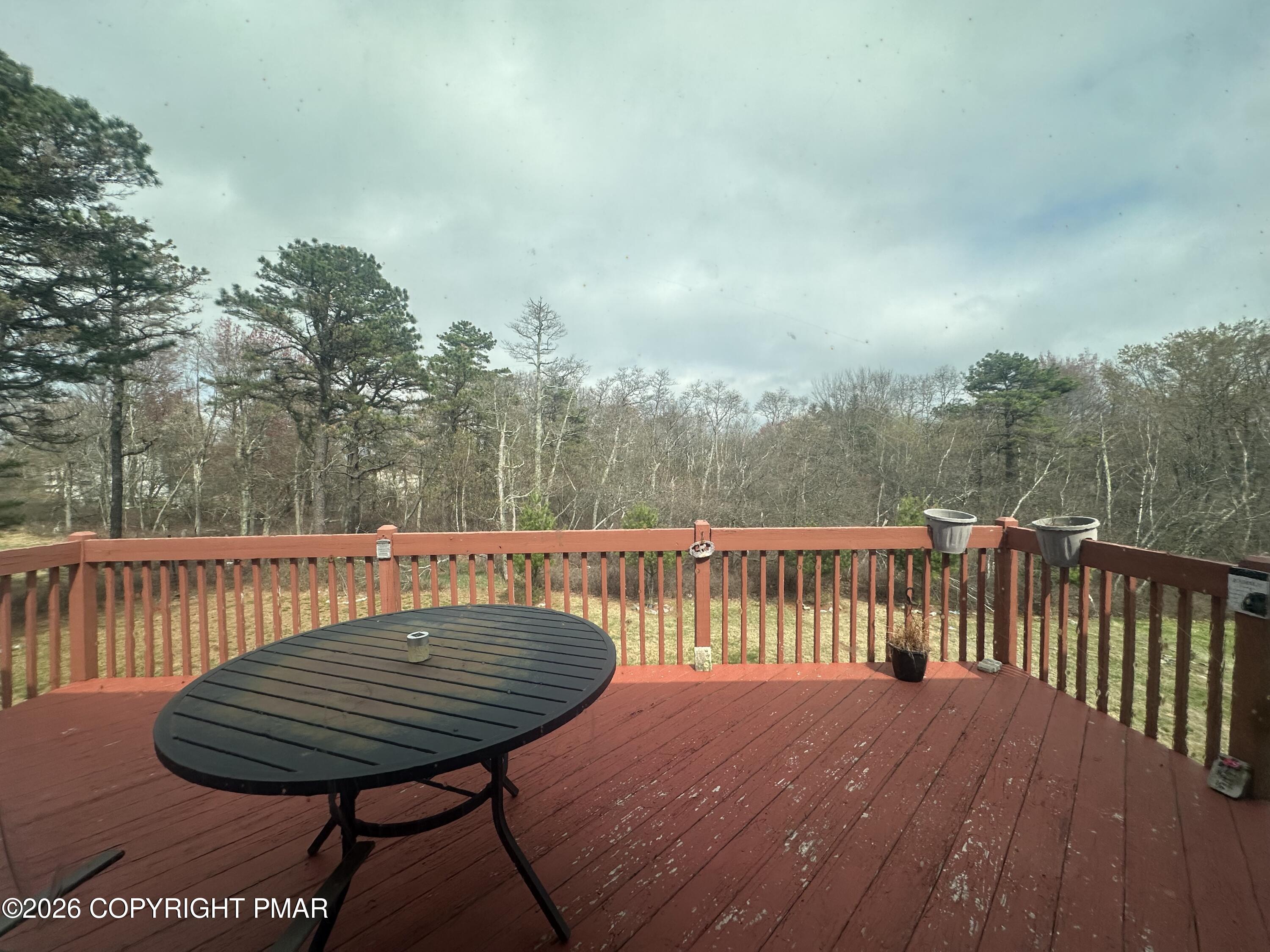 1566 Clover Road Long Pond, PA 18334 - Photo 28 of 29 Rear Deck