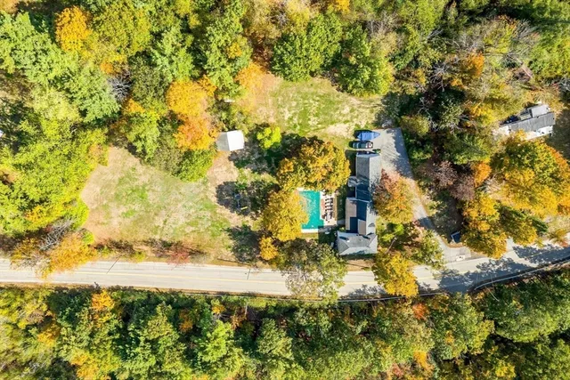 a building with trees in front of it