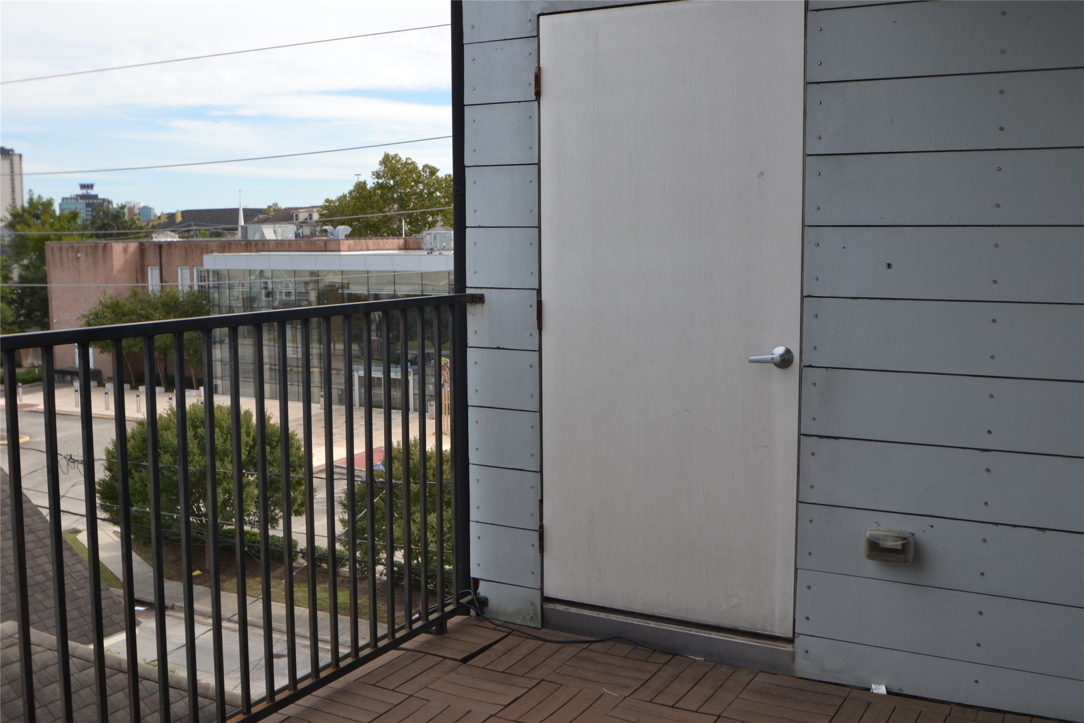 1316 Cleveland Street, Unit C Houston, TX 77019 - Photo 11 of 38 a view of balcony with a floor to ceiling window