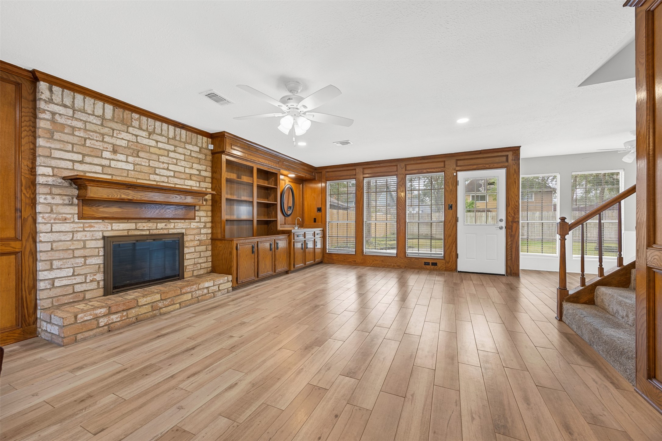 3607 Alderwood Drive Spring, TX 77388 - Photo 13 of 33 COZY FIREPLACE