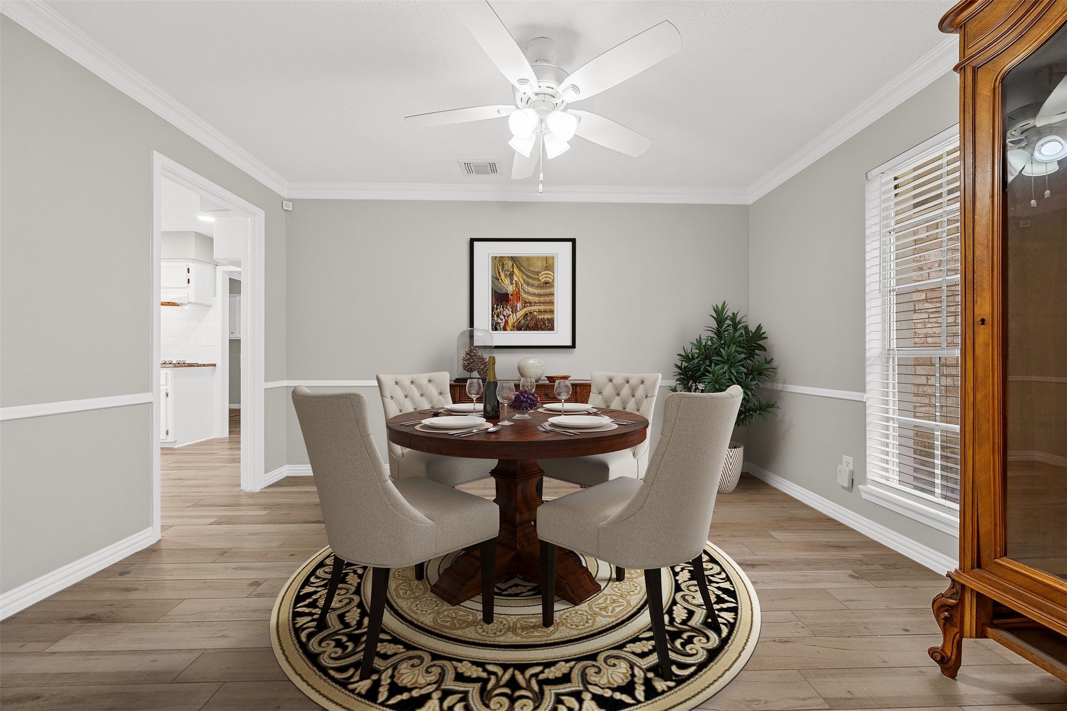 3607 Alderwood Drive Spring, TX 77388 - Photo 18 of 33 VIRTUALLY STAGED . FORMAL DINING ROOM