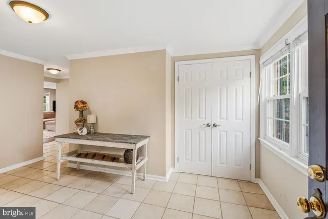 a room with furniture and window