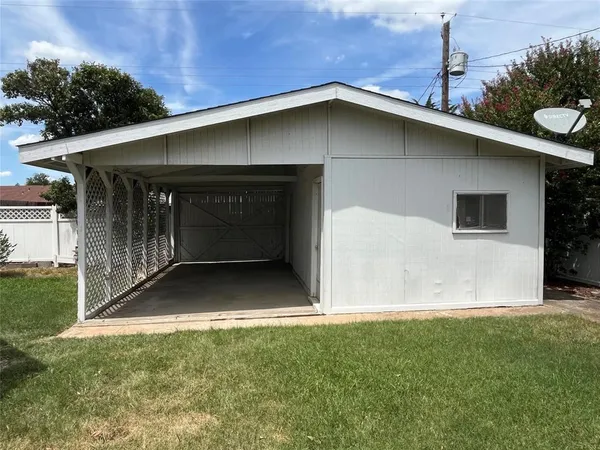 a house with a yard