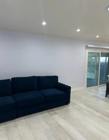 a living room with a couch