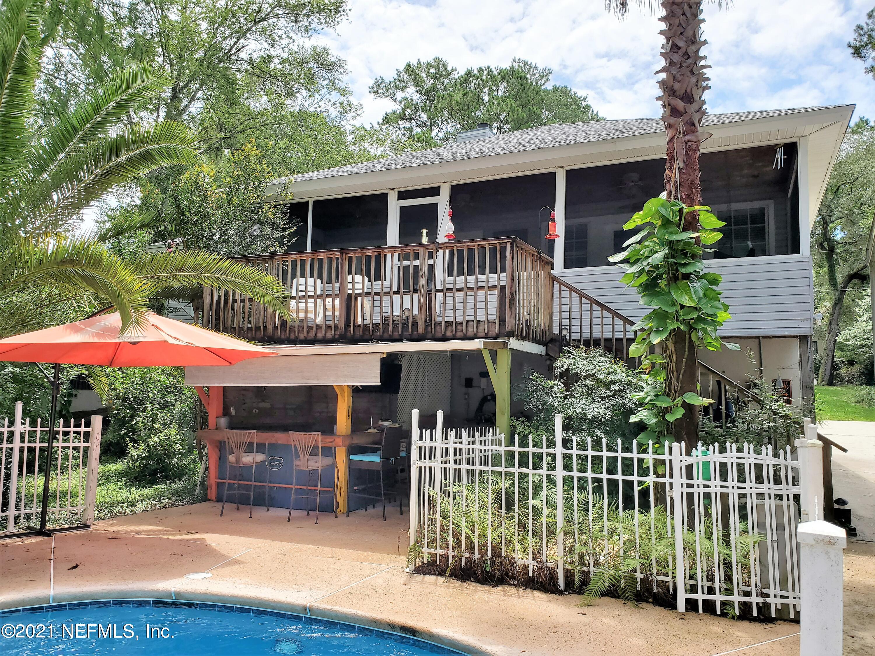 2040 Cornell Road Middleburg, FL 32068 - Photo 11 of 65 a front view of house with yard and outdoor seating