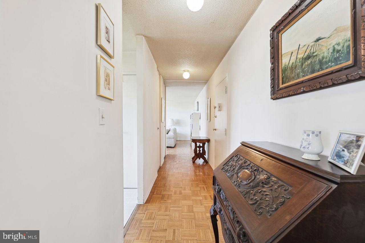 1301 South Arlington Ridge Road, Unit 605 Arlington, VA 22202 - Photo 7 of 32 Long hallway with three closets