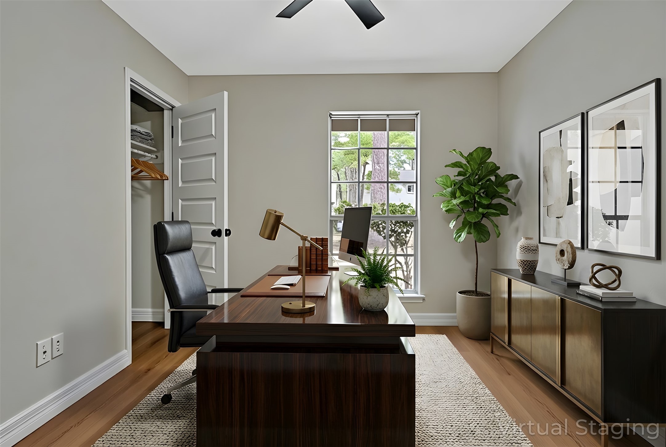 3 Still Corner Place Spring, TX 77381 - Photo 26 of 42 a view of a workspace with furniture and a window
