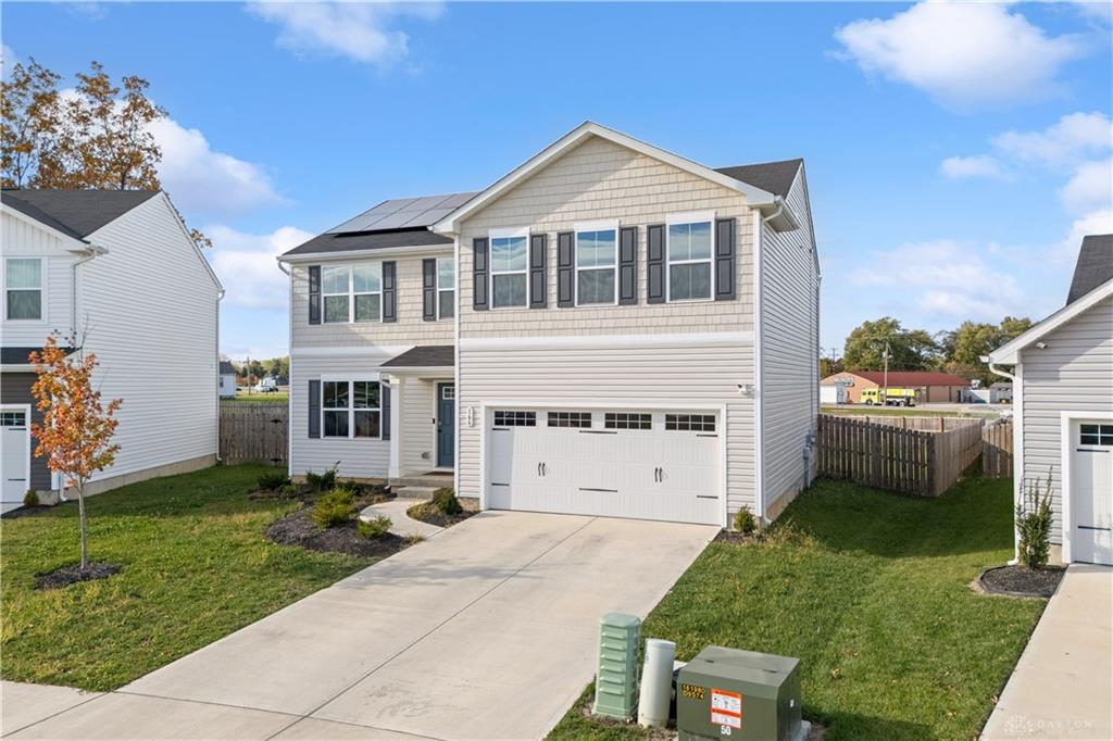 166 Chesapeake Circle Springfield, OH 45505 - Photo 1 of 15 This modern home features clean lines and a welcoming front entrance.