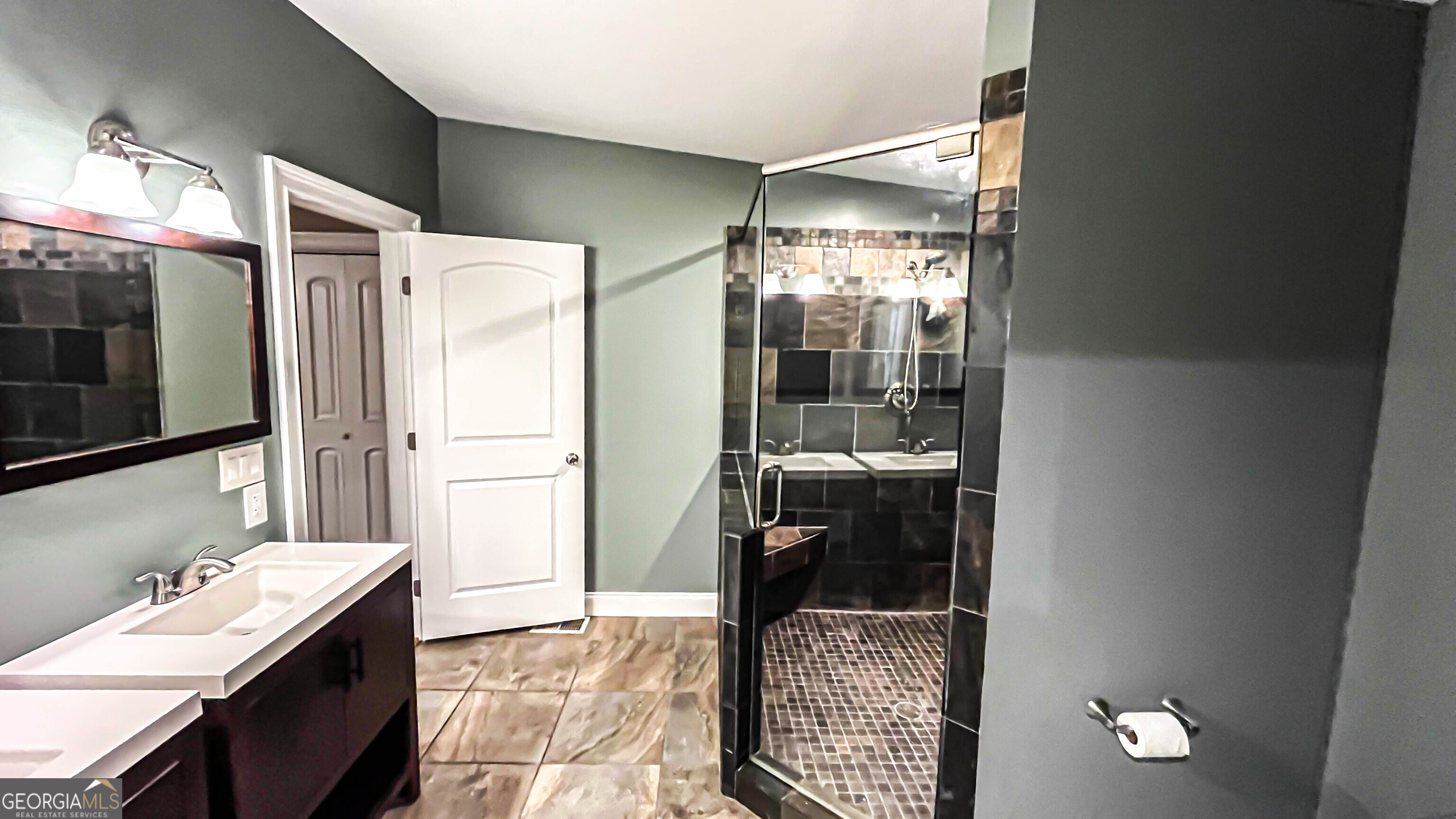 1025 Dailey Mill Road McDonough, GA 30253 - Photo 14 of 58 a bathroom with a sink and a mirror