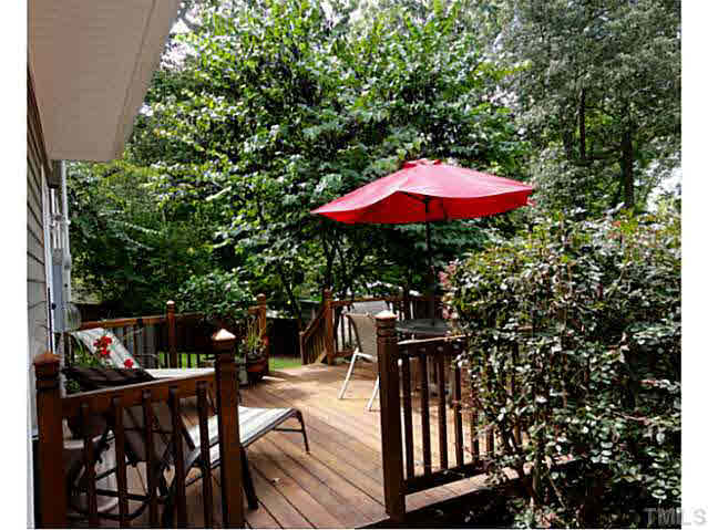 1008 Northclift Drive Raleigh, NC 27609 - Photo 16 of 21 an outdoor view of patio with umbrella
