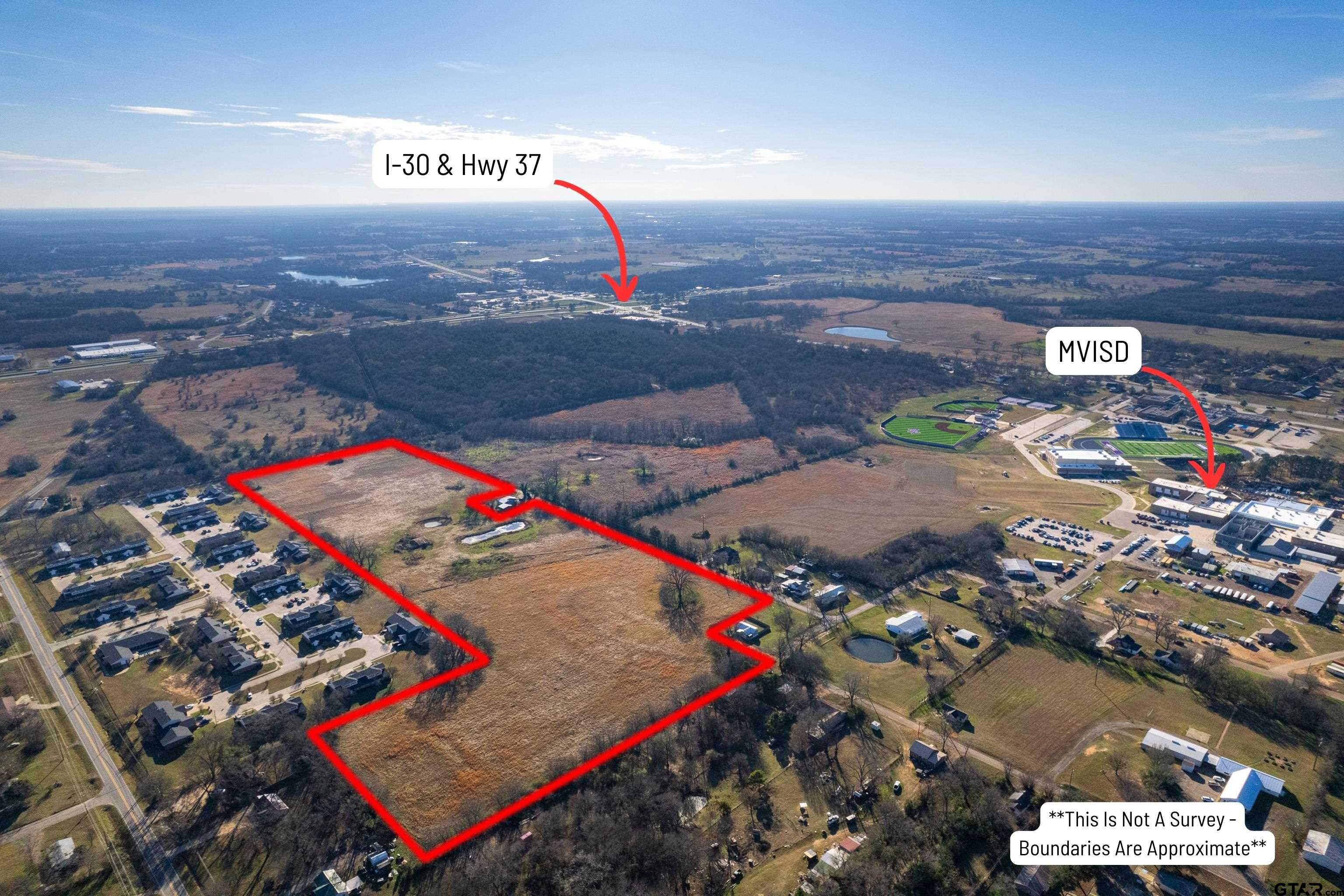 Tbd Miller Street Mount Vernon, TX 75457 - Photo 1 of 6 an aerial view of a