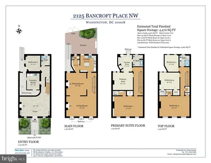 $3,200,000 | 2125 Bancroft Place Northwest, Washington, DC 20008