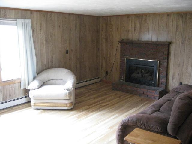 124 Danforth Road Albion, ME 04910 - Photo 10 of 18 Living Room. Living Room with gas...